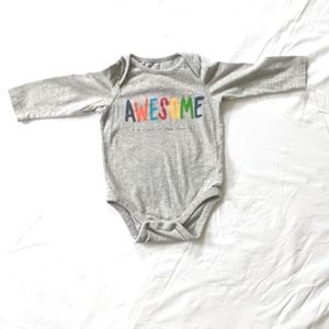Baby Gap Long Sleeve Onesie, size 18-24 mo's